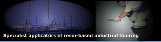 Applicators of resin-based industrial flooring